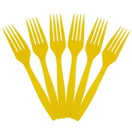 JAM Paper Premium Plastic Forks